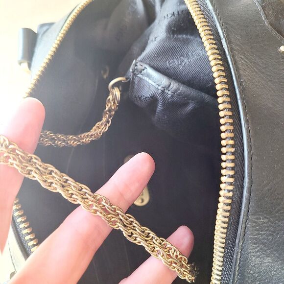 Botkier Women’s Shoulder Bag Satchel Soft Leather/Satin Fabric RARE - Picture 11 of 12